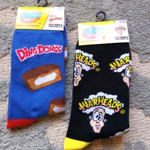 NWT 2 PRs Novelty Socks*Warheads*Ding Dongs